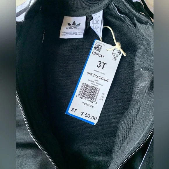 Adidas Adicolor SST Track Suit size 3T - Picture 4 of 5